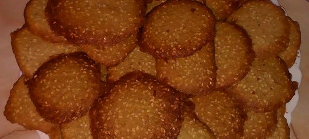 Печенье с кунжутом