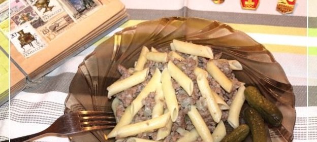 МАКАРОНЫ (из детства) - по флотски