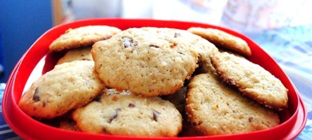 Овсяное печенье с шоколадом