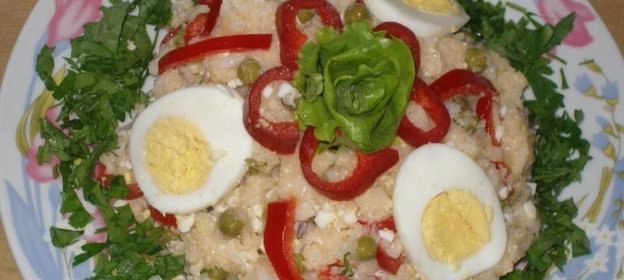 Салат с Зеленым Горошком