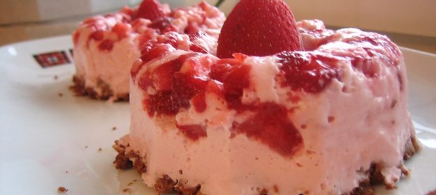 Клубнично-йогуртовый десерт