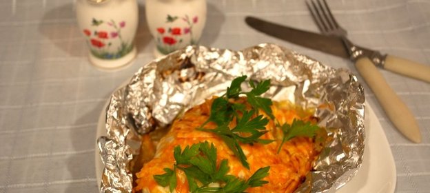 Куриная грудка с паприкой