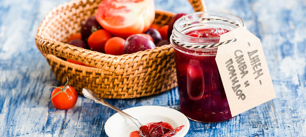 Джем из сливы и помидоров