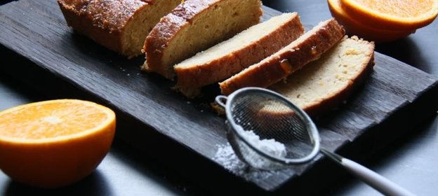 Апельсиновый фунтовый кекс/Orange pound cake