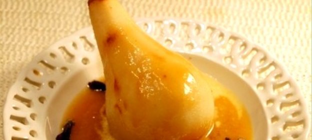 Груши в карамели