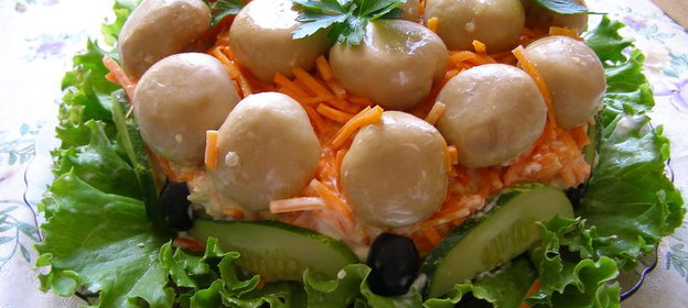 Салат Грибная поляна