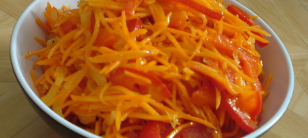 Морковный салат