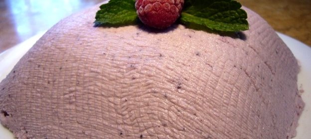 Черничная пасха с перепелиными яйцами