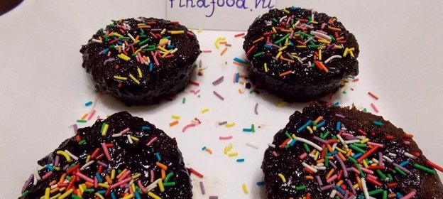 Шоколадное пирожное в микроволновке