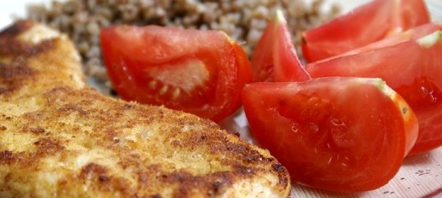 Курица в панировочных сухарях