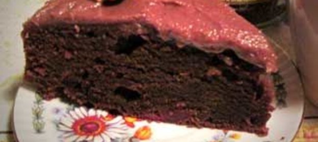 Шоколадный торт с колой