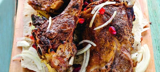 Бараньи ребрышки на гриле