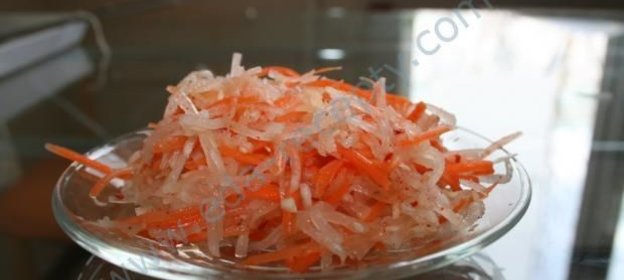 Салат из редьки по-корейски