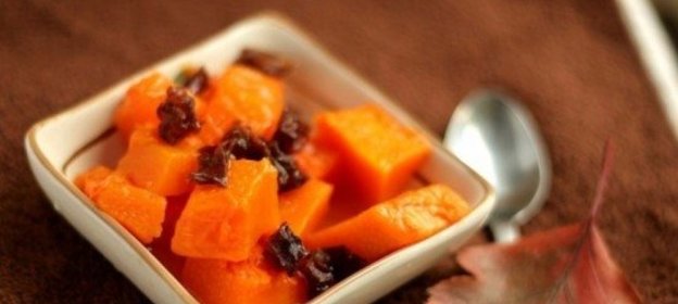 Тушеная тыква в мультиварке