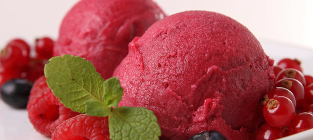 Малиновое сорбе