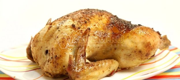 Курица, тушенная в яблочном соке