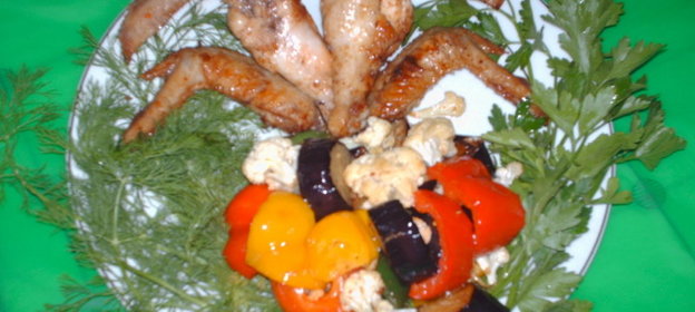 Курочка с овощами