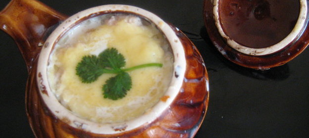 Жульен оригинальный из...лососевых молок