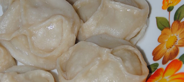 Манты с рубленным мясом и цукини