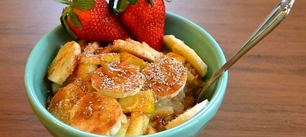 Овсяный завтрак-десерт