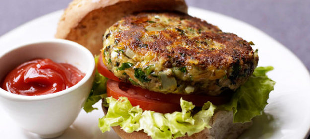 Бургеры с нутом