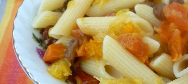 Салат-десерт с пастой