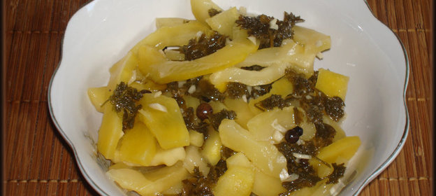 Душистые маринованные кабачки