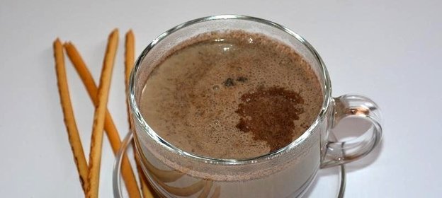 Горячий шоколад из кэроба