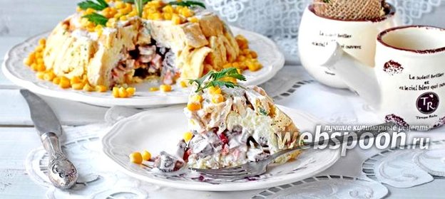 Салат Кружевница