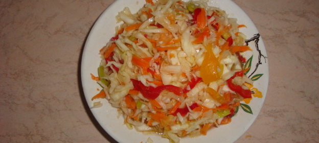 салат дары осени