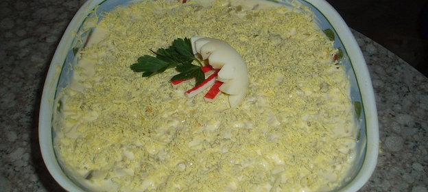 Салат Крабовая Нежность