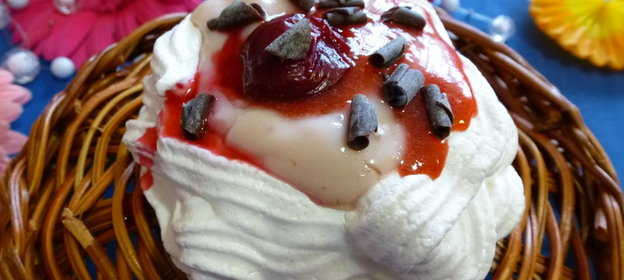 Корзиночки безе