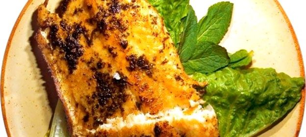 Щука жареная