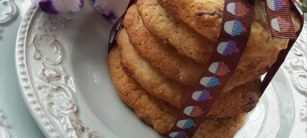 Печенье с кусочками шоколада