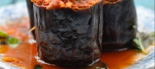 Долма из баклажанов