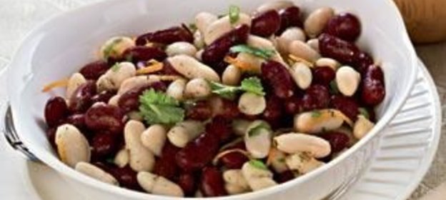 Салат из фасоли с итальянской заправкой