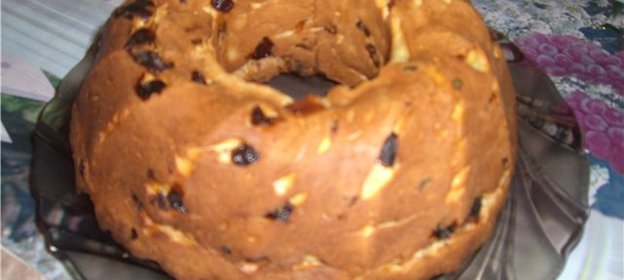 Творожный кекс