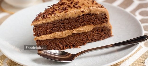 Шоколадно-арахисовый диетический торт