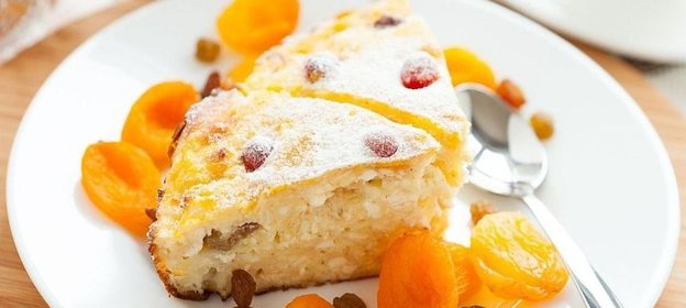 Творожная запеканка без яиц