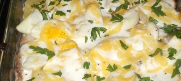 Запеканка мясная с макаронами (детям)