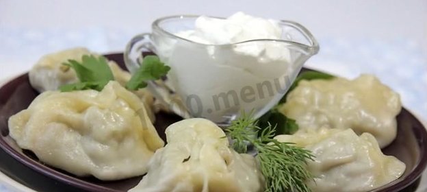 Манты в мультиварке