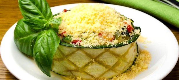 Салат из печёных овощей