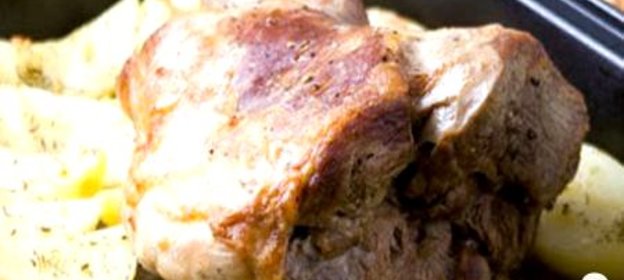 Баранина тушеная с картофелем