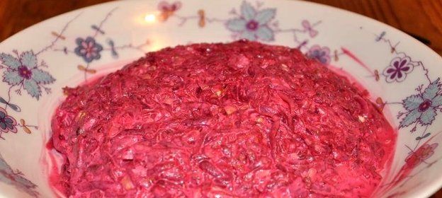 Чеснок со свеклой