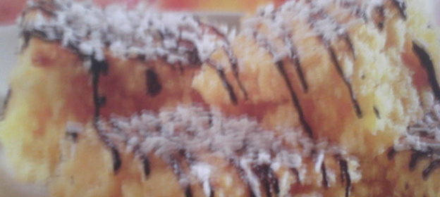 Кокосовые квадратики с начинкой