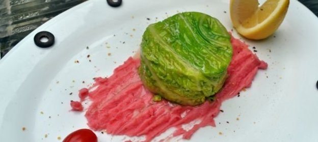 Слоёный десерт