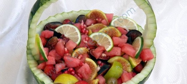Салат в арбузе