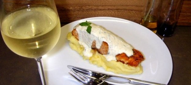 Стейк из семги