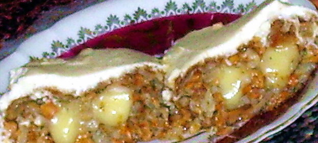 Зразы из лисичек под сметанно-сливочным соусом