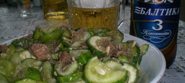 огуречный салат